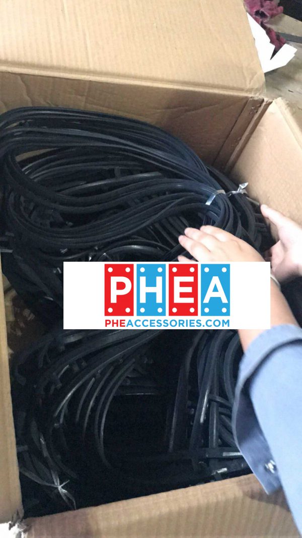 [Compatible] Supply Lanzhou Lanshi plate heat exchanger br067 rubber sealing gasket cooler rubber strip